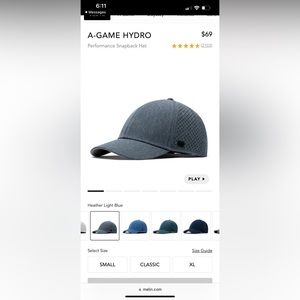 Melin Hat NEVER BEEN WORN